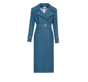 Denim Trench Coat "LIGHT BLUE"